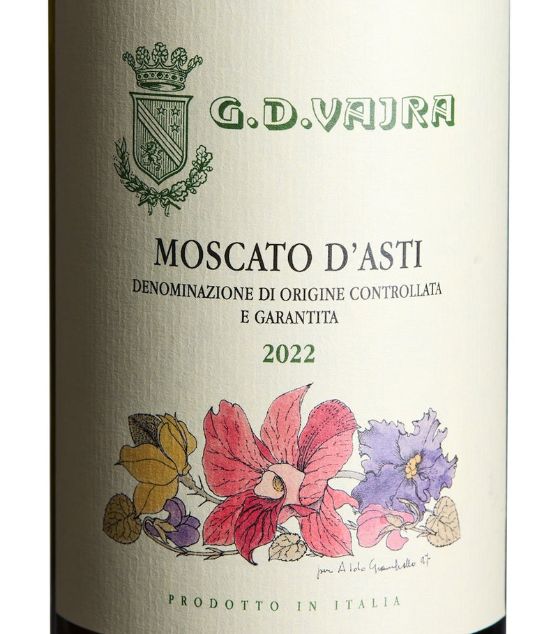 Vajra Moscato d’Asti DOCG 2022 (75cl) – Piedmont, Italy