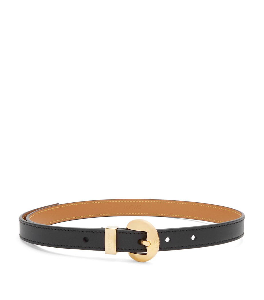 LOEWE leather pebble belt, UK version