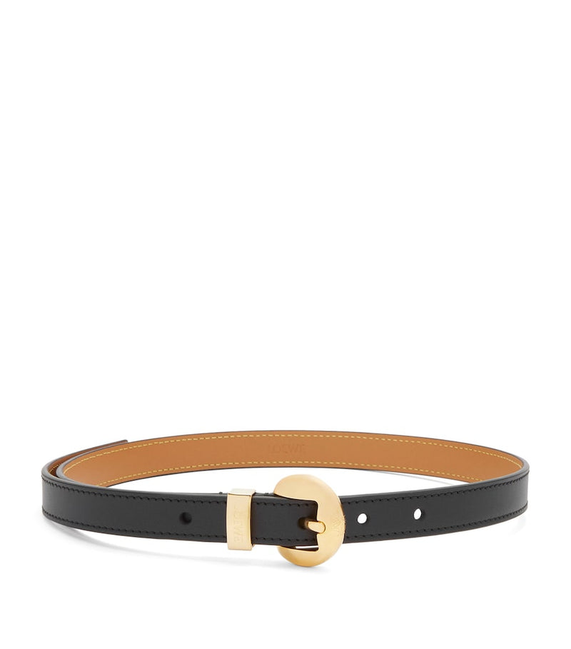 LOEWE leather pebble belt, UK version
