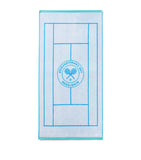 Christy Wimbledon Tennis Court bath towel 70cm x 133cm - British product