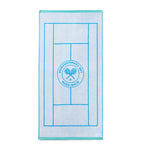 Christy Wimbledon Tennis Court bath towel 70cm x 133cm - British product