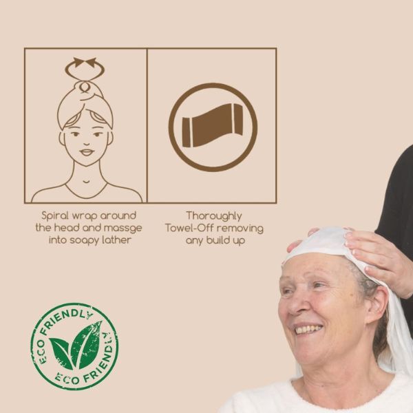 Nilaqua shampoo wrap oat milk honey, imported from the UK