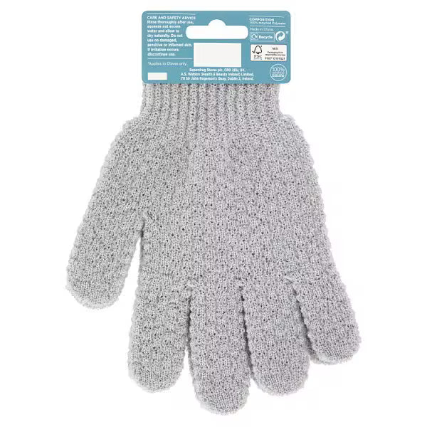Superdrug Exfoliating Gloves Made From Recycled Plastic (British brand)