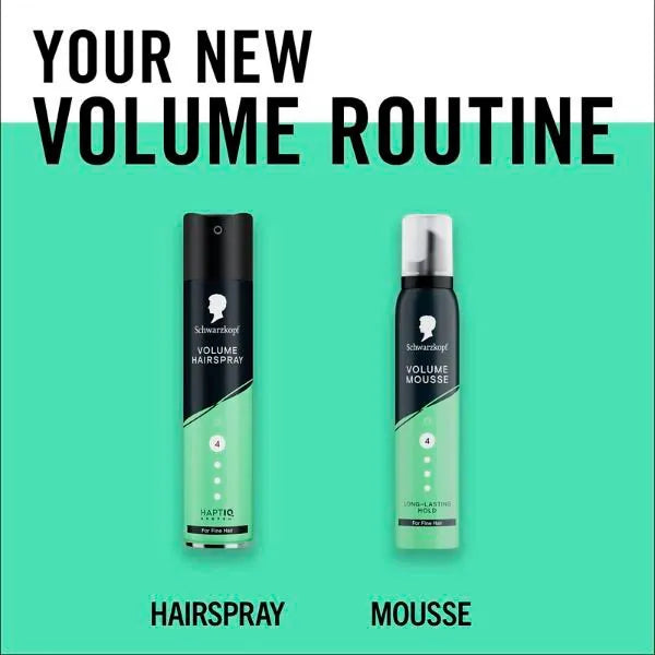 Schwarzkopf Styling Volume Mousse 200ml (British brand)