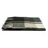 Superdrug black check scarf 180 by 64cm (British brand)