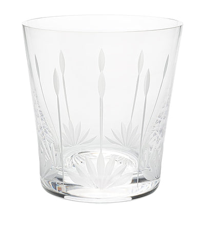 Set of 2 Weighted Crystal Tumblers 300ml