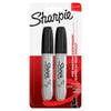 Sharpie black permanent markers 2 pack (British brand)