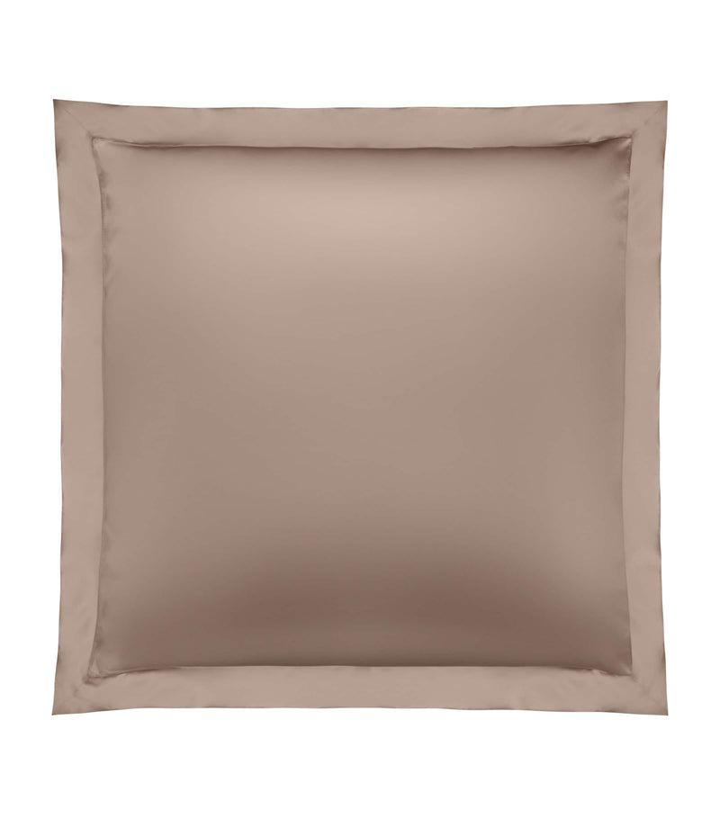 Gingerlily silk pillowcase in Mocha 65cm x 65cm, UK version