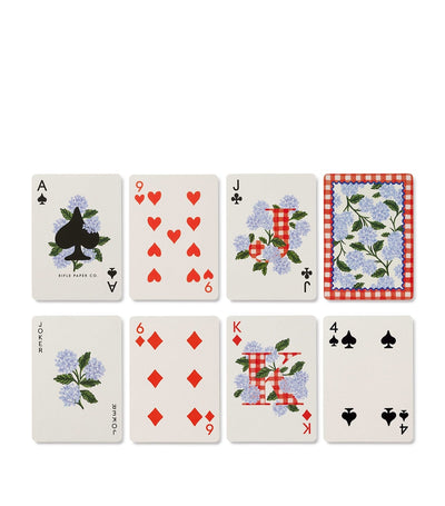 Picnic-Themed Playing Cards Set with Two Decks, 56 Cards, Approx. 9cm x 6.5cm