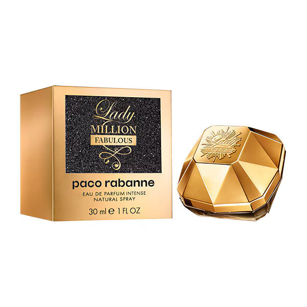 Rabanne Lady Million Fabulous Eau De Parfum 30ml, imported from the UK