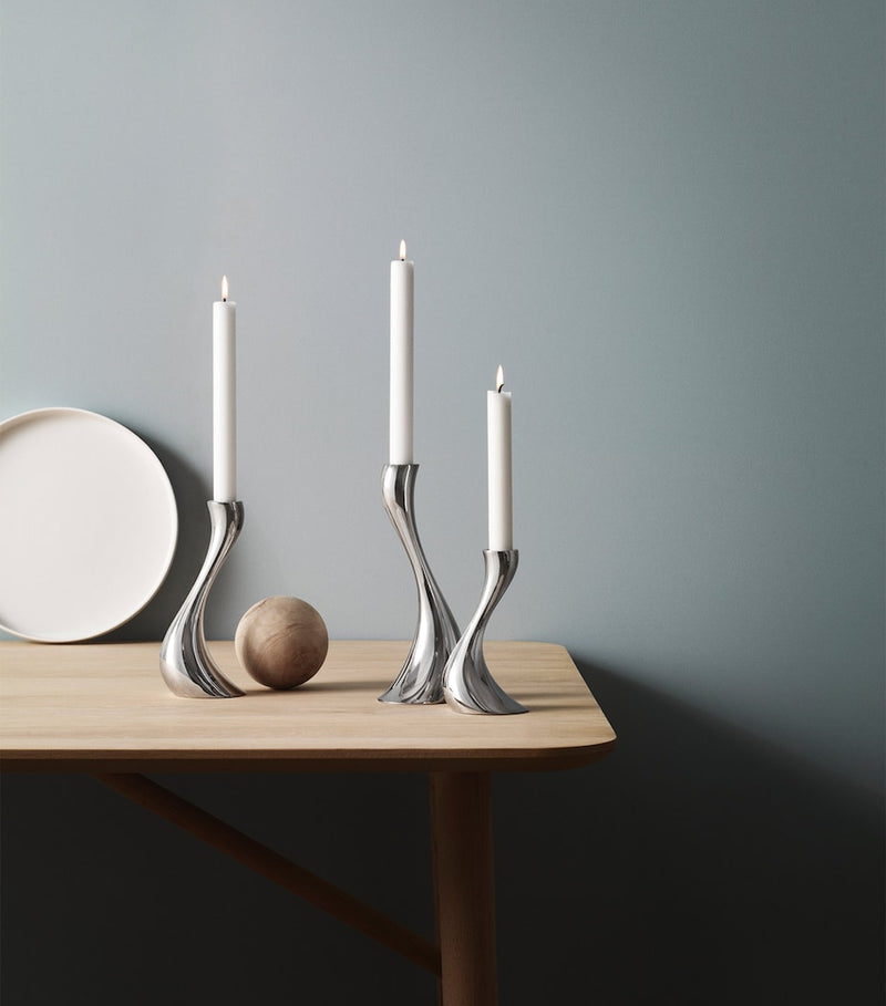 Georg Jensen Cobra Candle Holder (Set of 3)