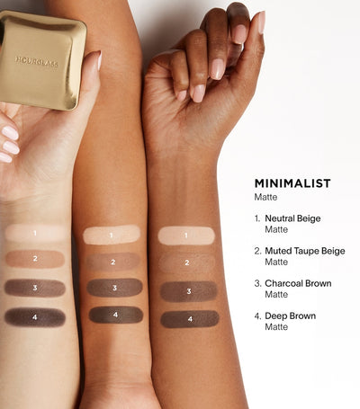 Eyeshadow Palette with Matte Satin and Shimmer Finishes 4g