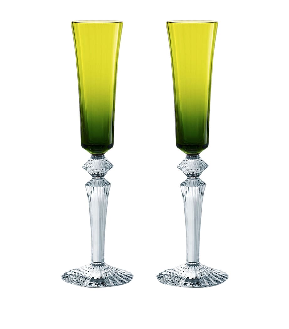 Baccarat Set of 2 Mille Nuits Champagne Glasses (170ml)