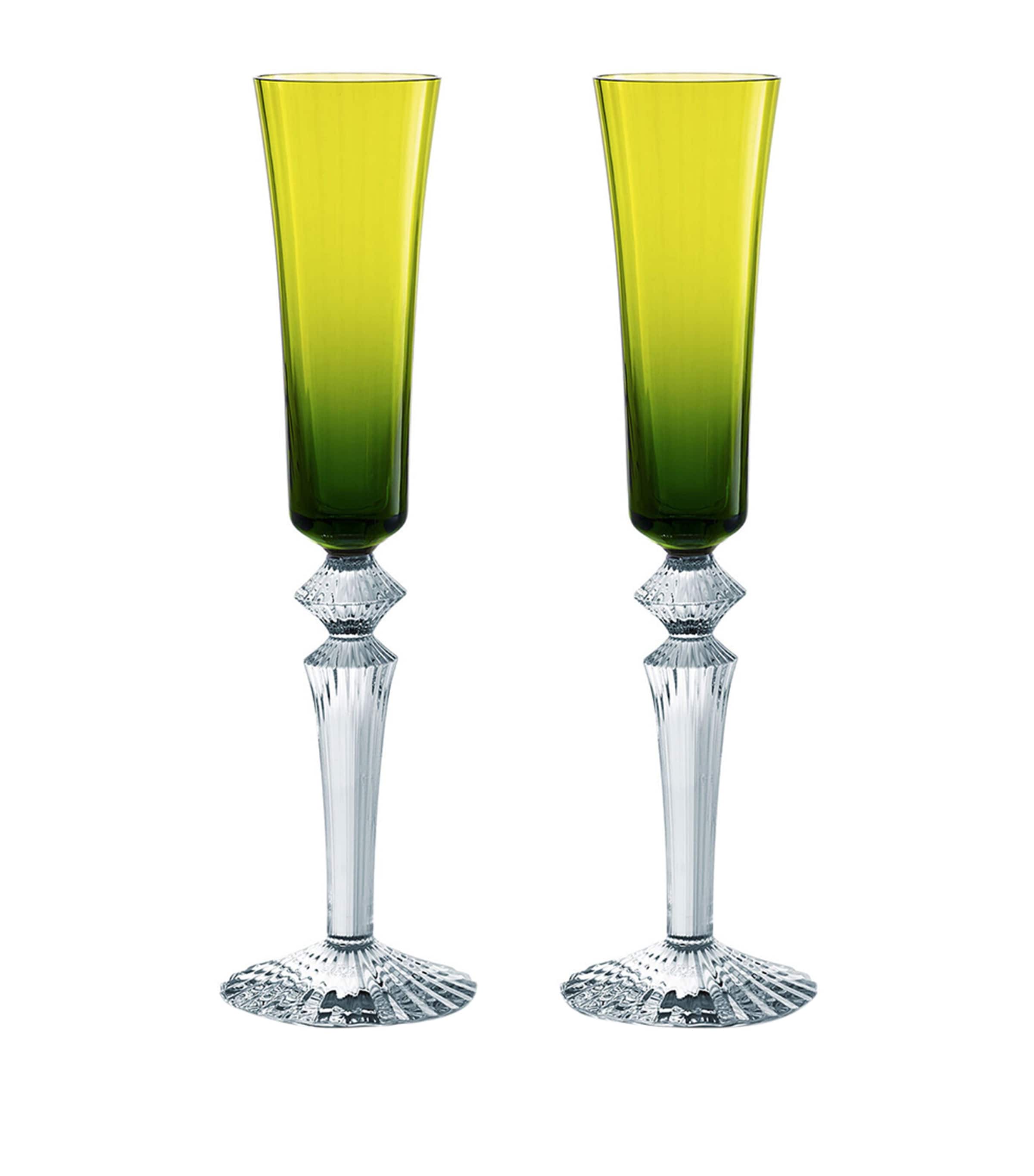 Baccarat Set of 2 Mille Nuits Champagne Glasses (170ml)
