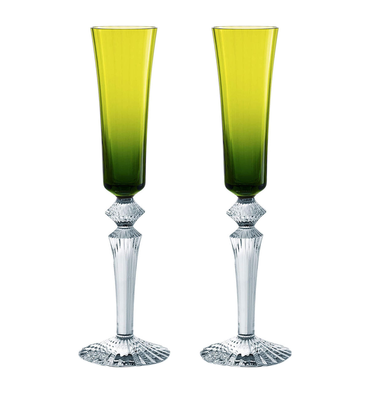 Baccarat Set of 2 Mille Nuits Champagne Glasses (170ml)