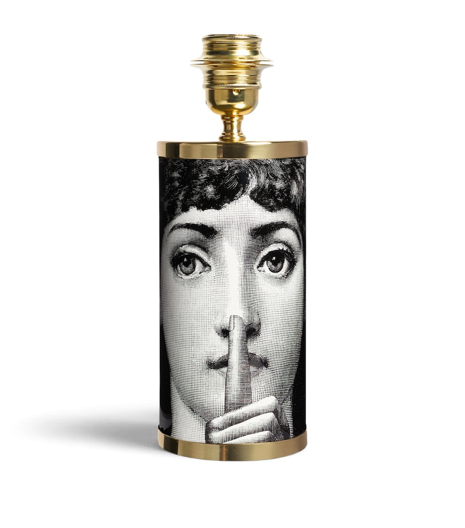 Fornasetti Small Silenzio Lamp Base (28cm)