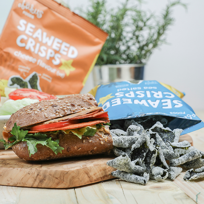 Seaweed Crisps with Sea Salt 18g