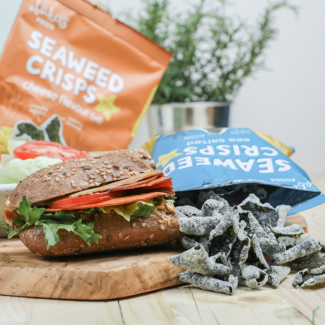 Seaweed Crisps with Sea Salt 18g