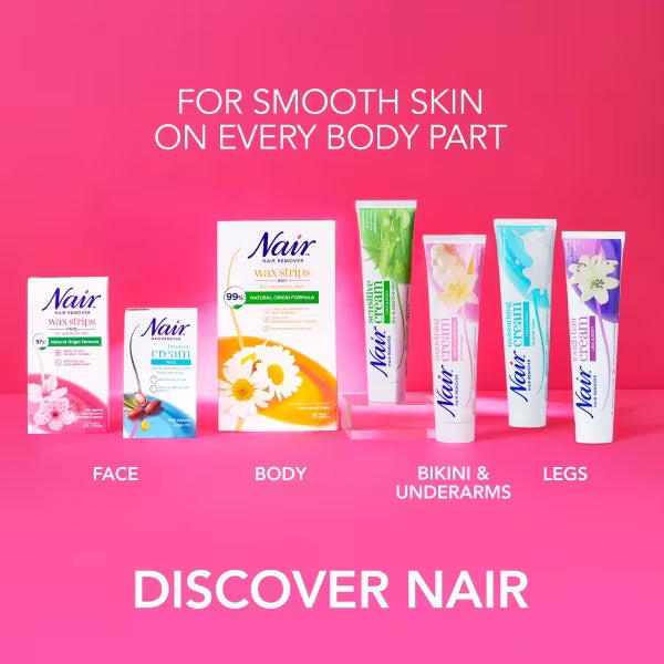 Nair bikini and underarm hair removal cream 100ml, imported from the UK