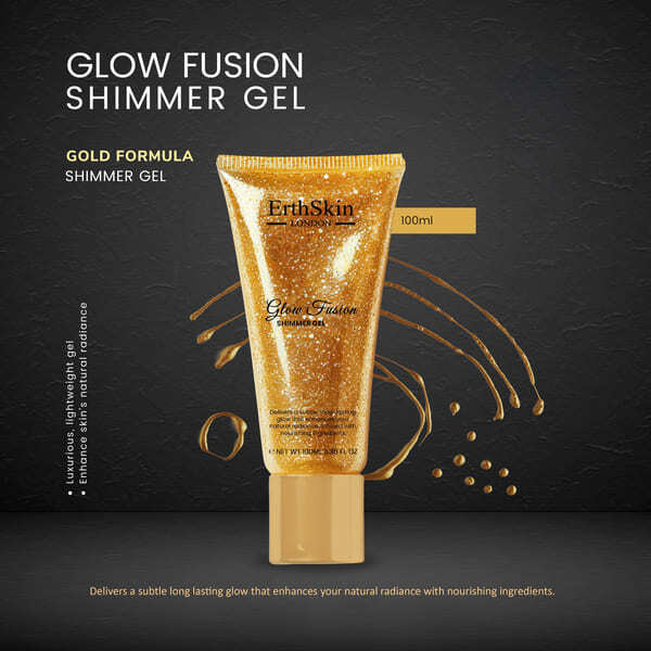 ErthSkin London Glow Fusion Shimmer Gel 100ml - British product