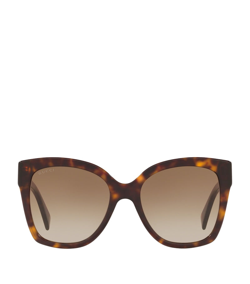 Timeless Gold-Tone Sunglasses with Recycled Acetate Frame