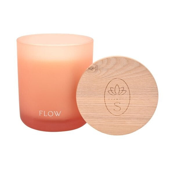 Serenity Flow candle Bergamot Myrrh Sandalwood 270g (British brand)