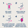 Veet Pure Inspiration Face Sensitive Wax Strips 20 (British brand)