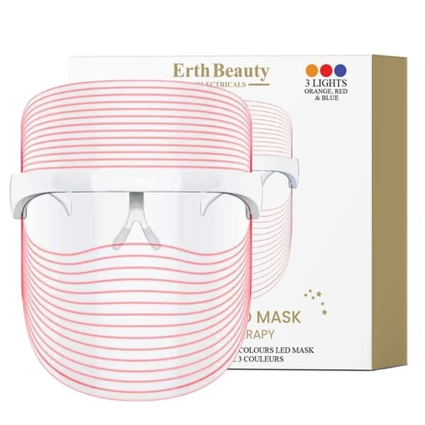ErthSkin wireless 3 color LED facial mask - British product