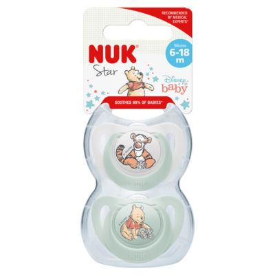 NUK Star Baby Soother, imported from the UK