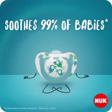 NUK Star Baby Soother, imported from the UK