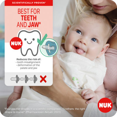 NUK Star Baby Dummy with carry case, imported from the UK