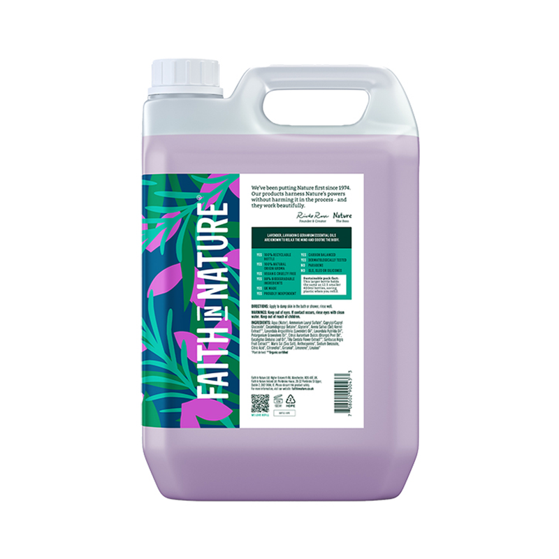 Faith in Nature Lavender Geranium Body Wash 5L