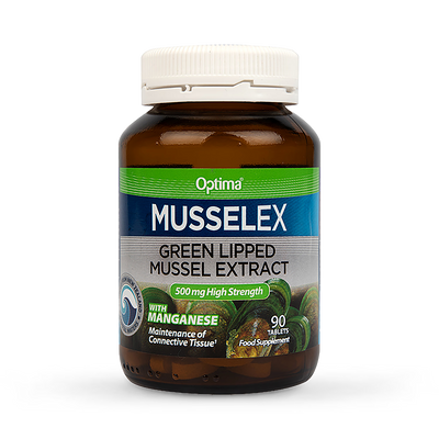 Musselex Green Lipped Mussel Extract 90 Tablets Joint Care Supplement