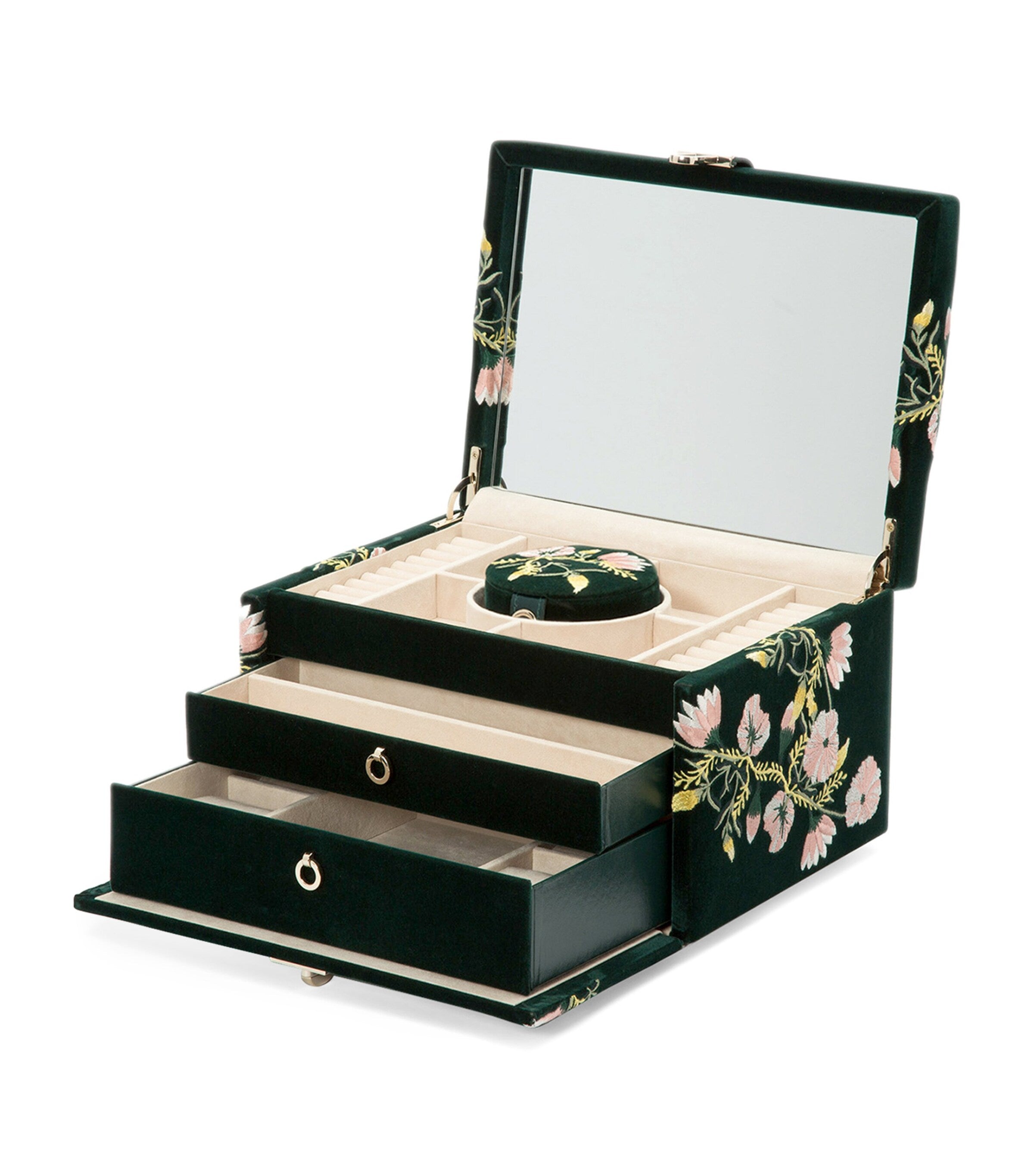 WOLF Medium Zoe Jewellery Box