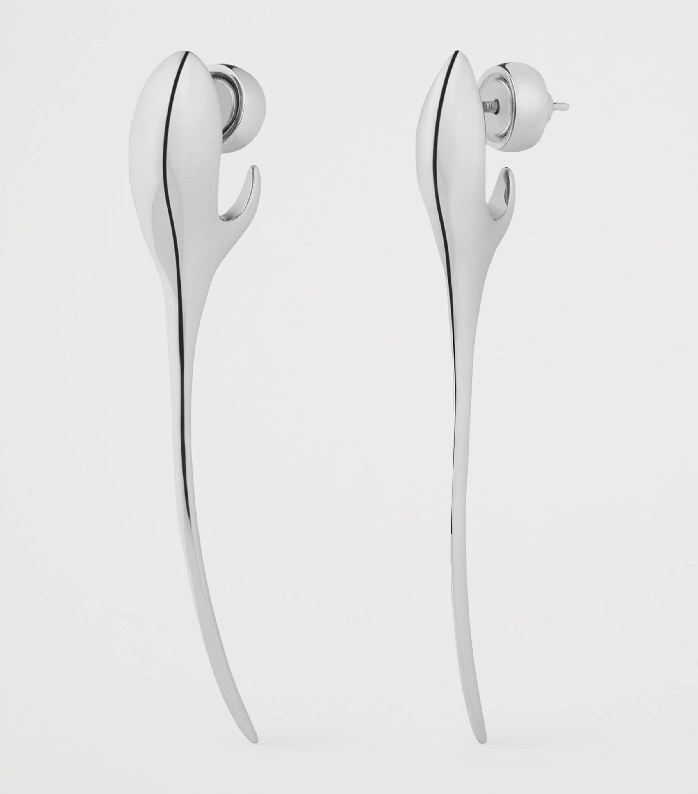 Givenchy spike silver-tone drop earrings, UK version
