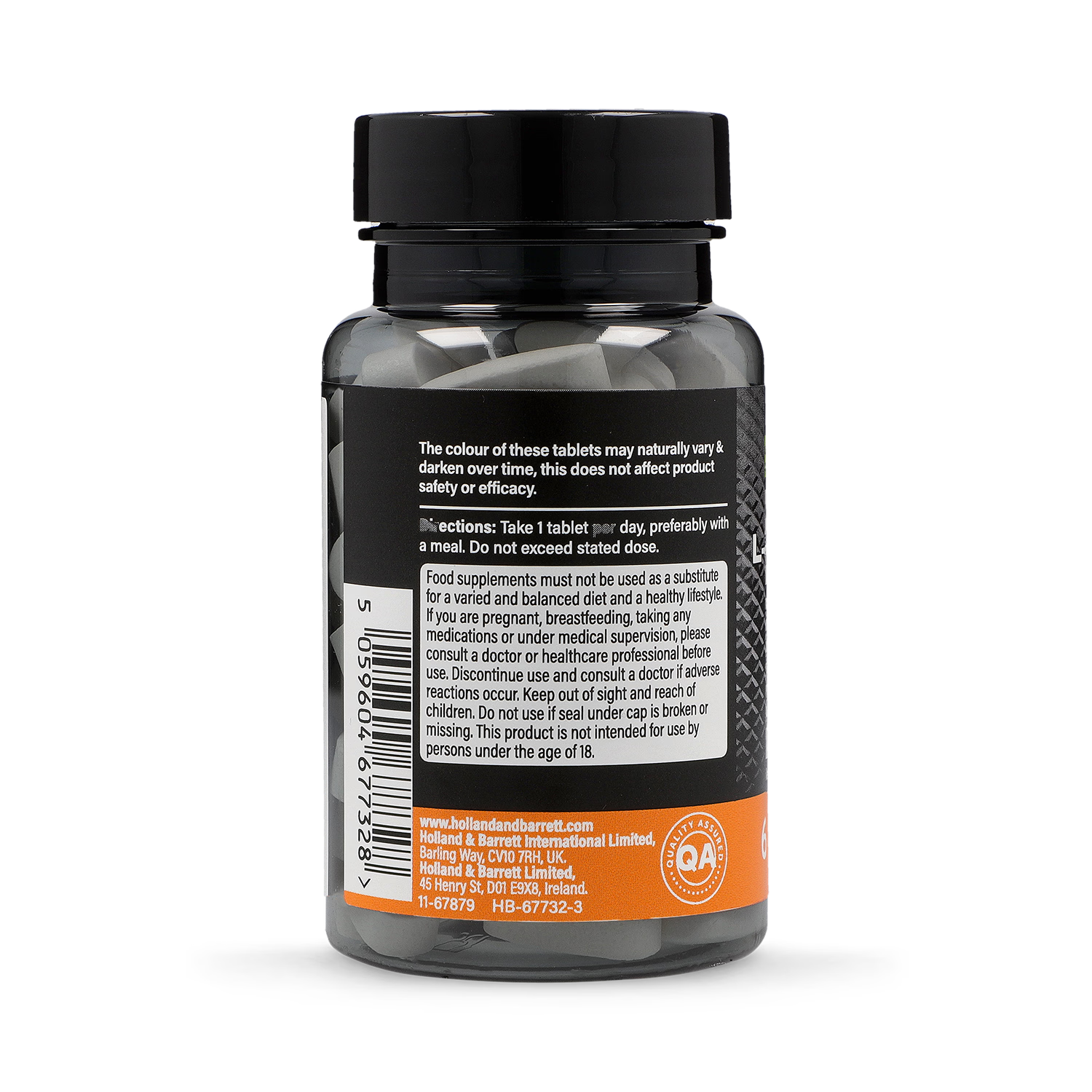 L-Carnitine 500mg 60 tablets , UK version