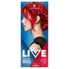 LIVE semi-permanent hair dye Pillar Box Red, UK version
