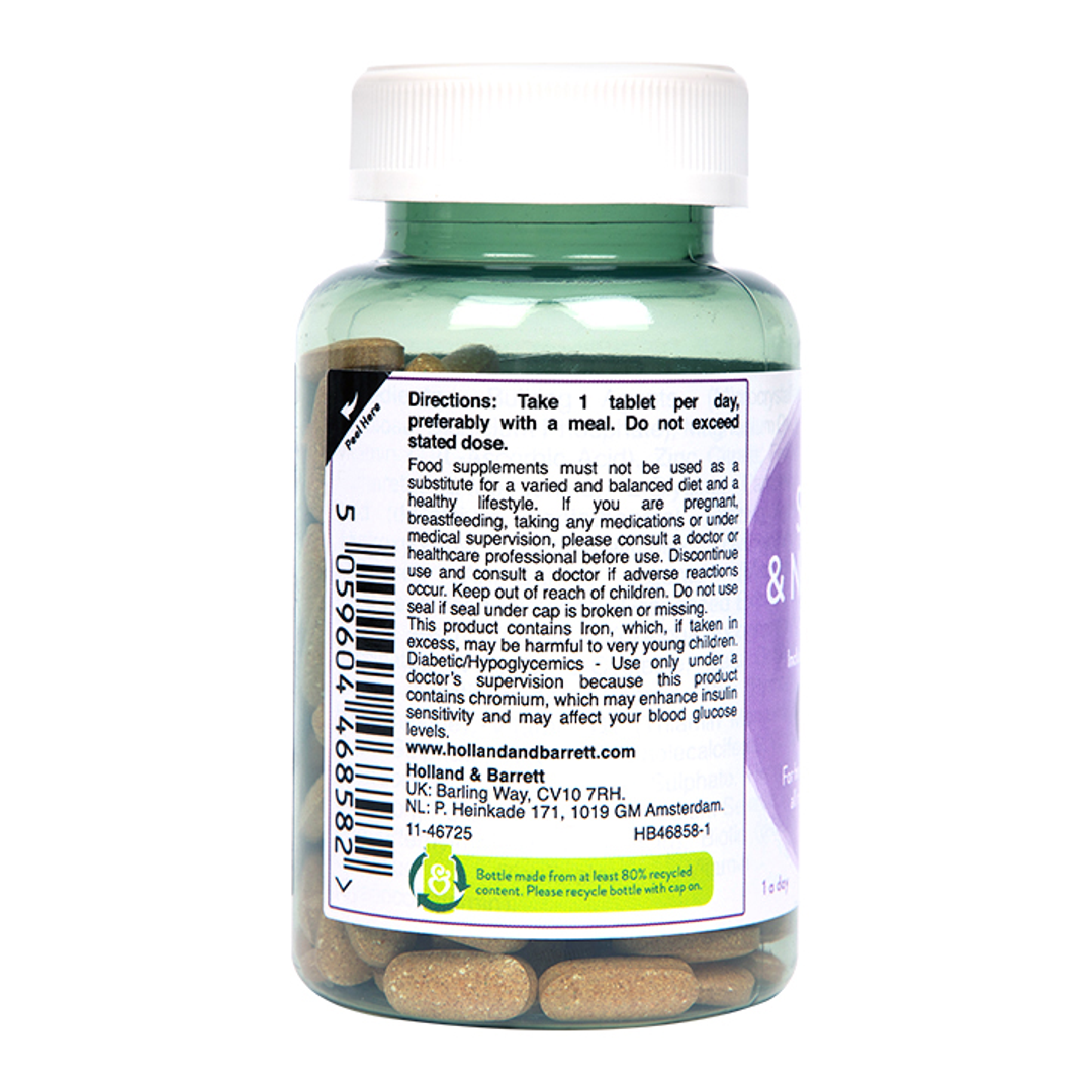 Holland Barrett Skin Hair Nails Formula 180 Tablets
