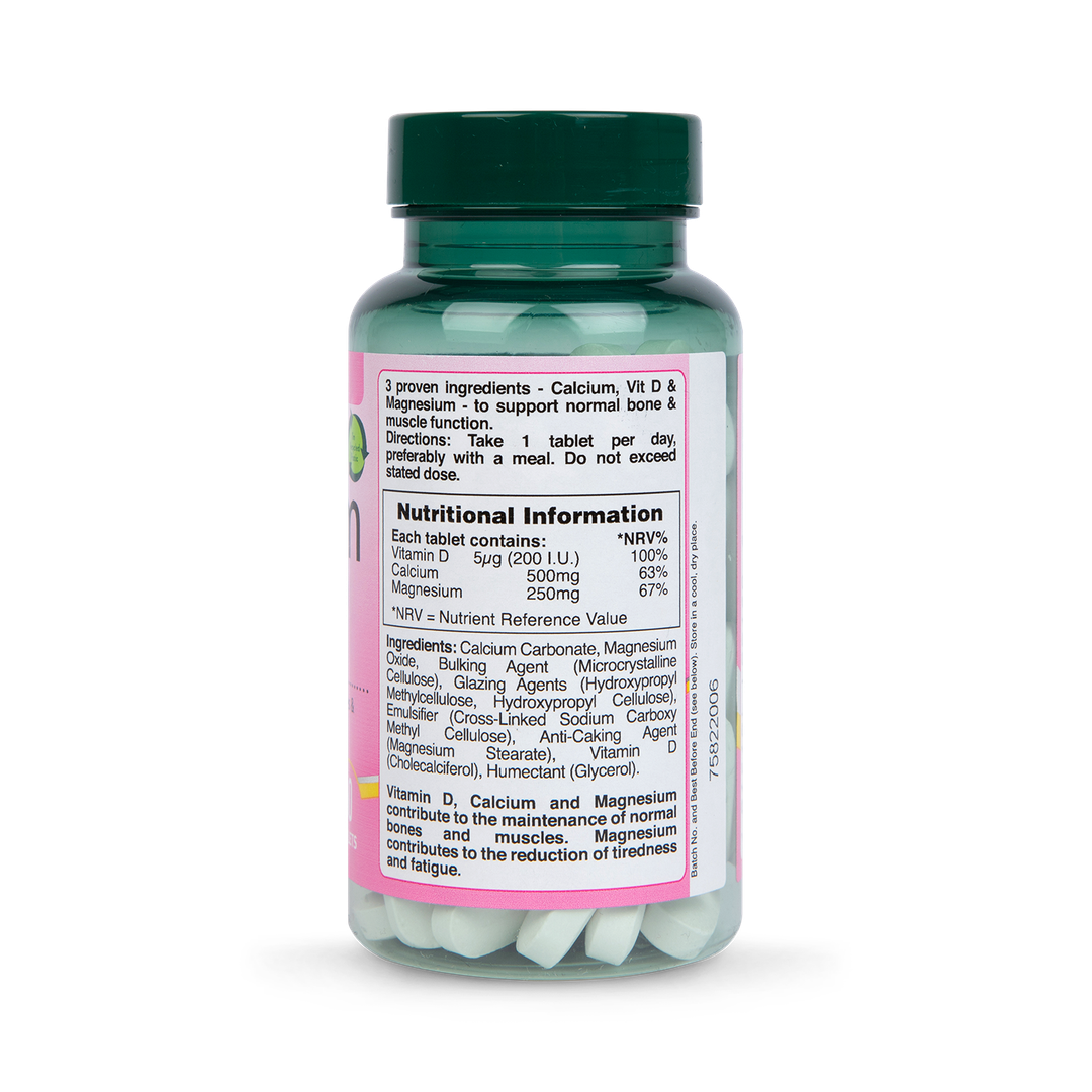 Holland Barrett Calcium Magnesium Vitamin D 60 Tablets