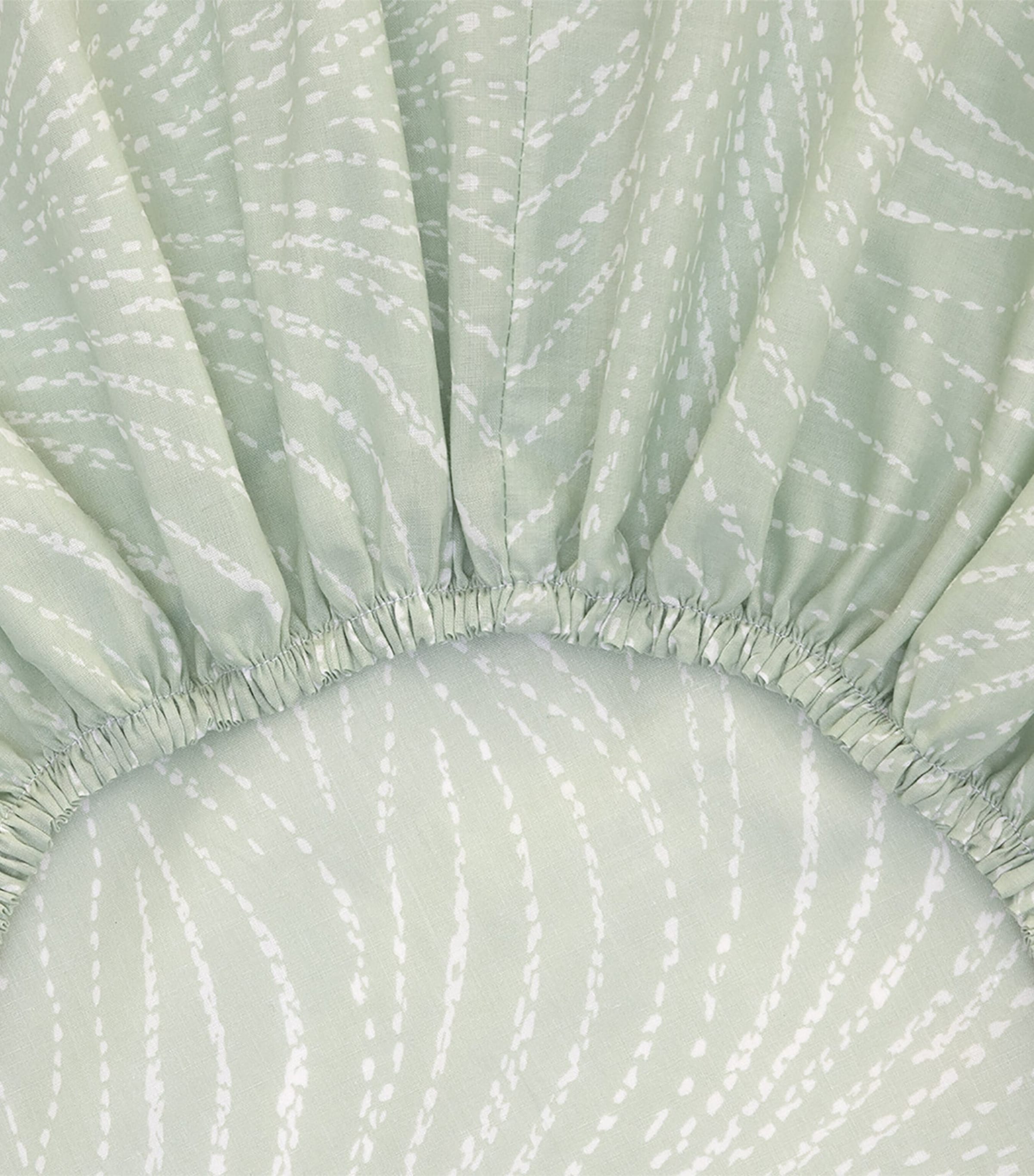 Yves Delorme Pollen Super King Fitted Sheet 180cm x 200cm (British brand)