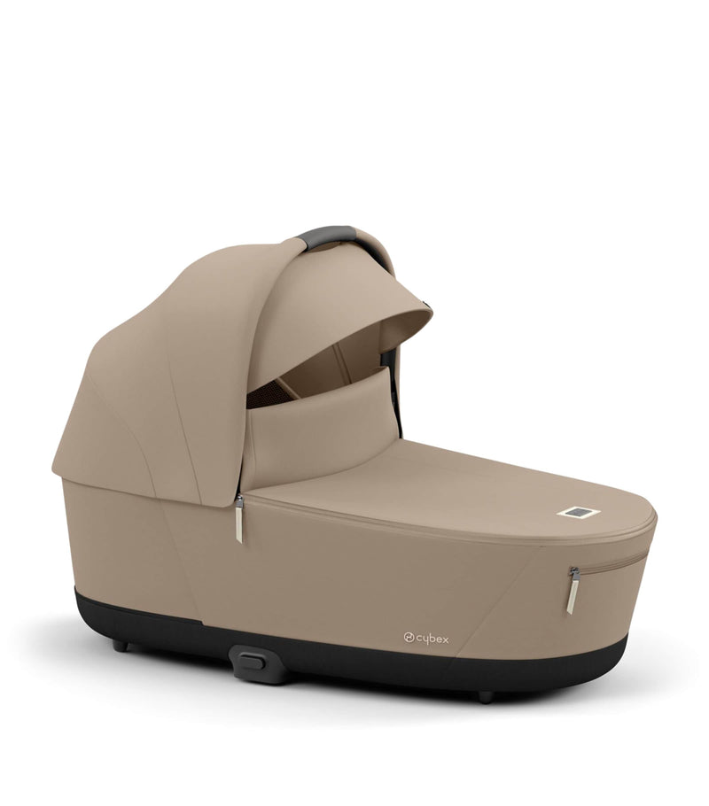 Cybex PRIAM Lux Carrycot Pushchair in Cozy Beige - British product
