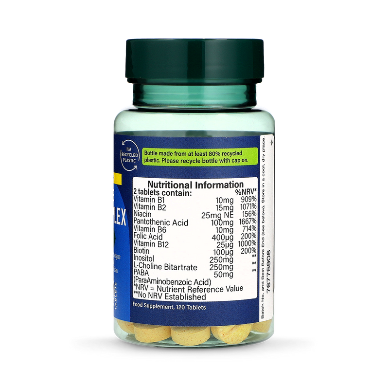 Holland Barrett High Strength Complete Vit B Complex 120 Tablets
