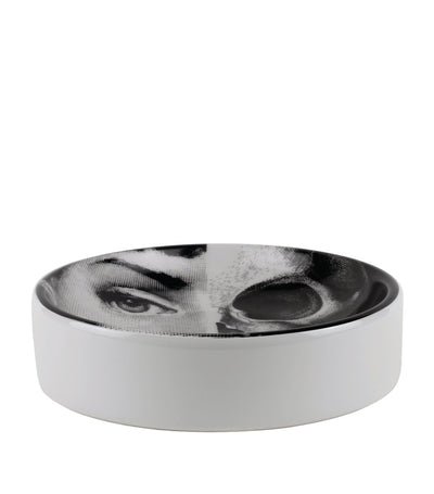 Ashtray with Face and Skull Design, Tema e Variazioni No. 288, Approx. 3.5cm H x 13cm W