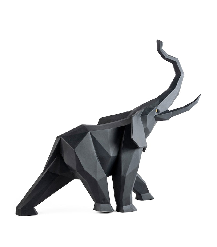 Decorative Porcelain Elephant Figurine 43cm x 52cm x 20cm