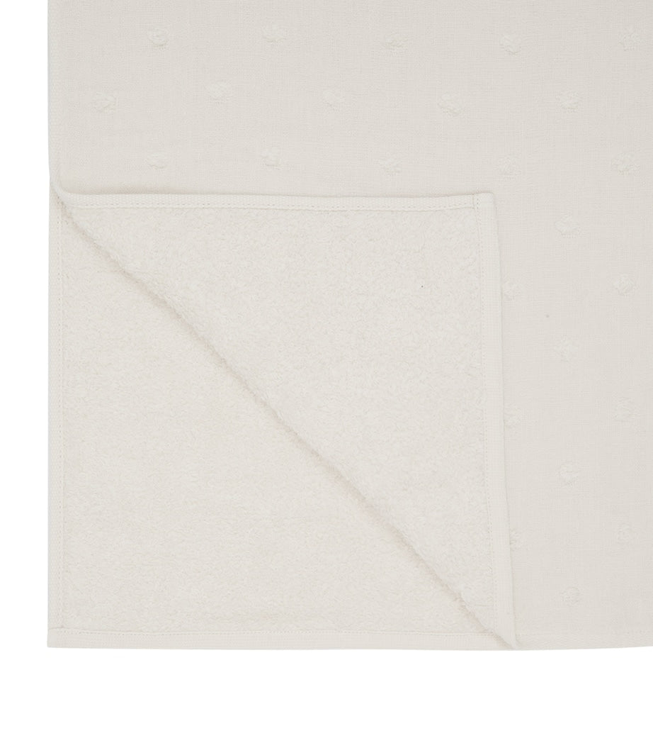 Uchino Zero Twist Gauze Dots Bath Towel (70cm x 140cm)