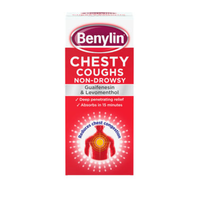 Benylin chesty coughs non-drowsy syrup 300ml - British product