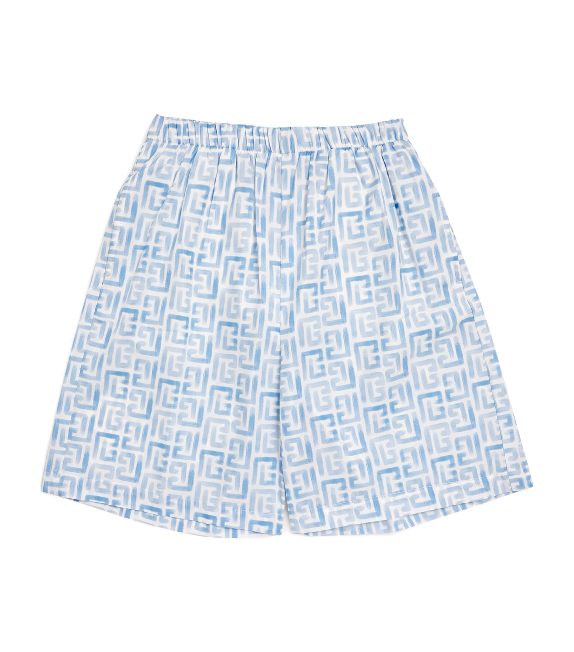Balmain Kids monogram swim shorts for ages 4-14 years - British product