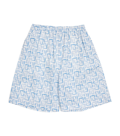 Balmain Kids Monogram Swim Shorts (4-14 Years)