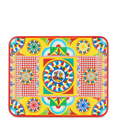 Dolce&Gabbana Casa Wooden Carretto Decorative Tray