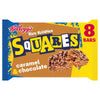 Kellogg's Rice Krispies Squares Caramel & Chocolate snack bars 8x36g, UK version